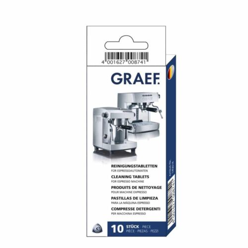 Set 10 tablete curatare espressor, Graef - 145614