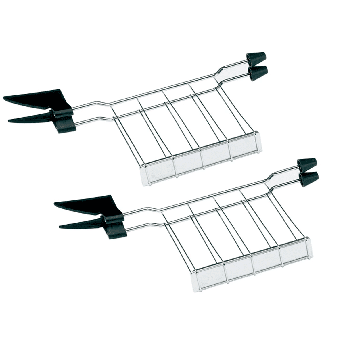 Set 2 suporturi sandwich pentru toaster, Casa Bugatti - 13-VOLO025A/2, inox