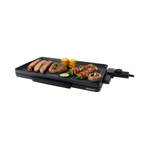 Plita electrica, Steba Germany, BBQ, 2000 W, negru