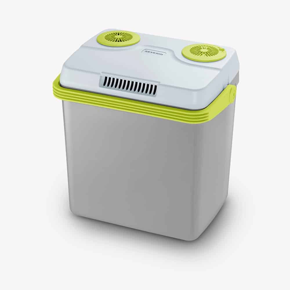 Lada frigorifica electrica Cool Box 25 l, Severin - S2925, gri/verde