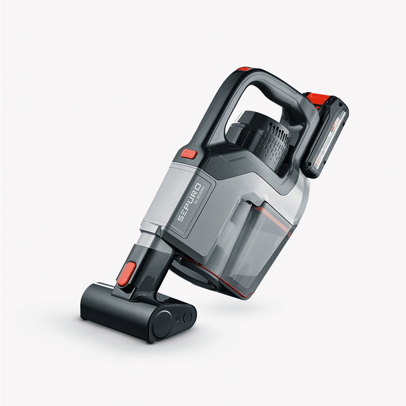 Aspirator vertical si de mana, fara sac, Severin, Sepuro Pro, 3000 mAh, antracit