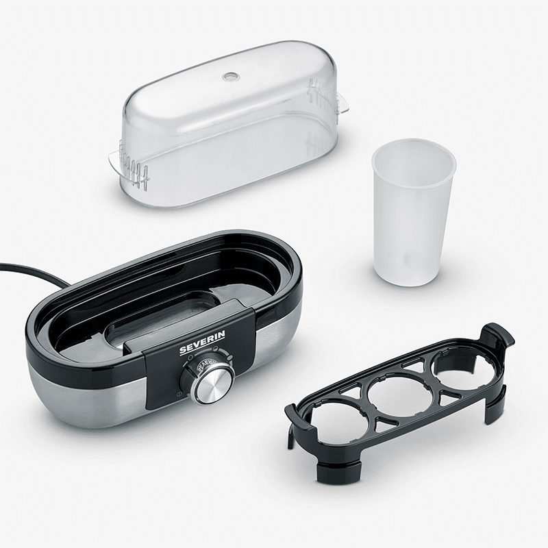 Fierbator 3 oua, Severin, Egg Cooker, 270 W, inox
