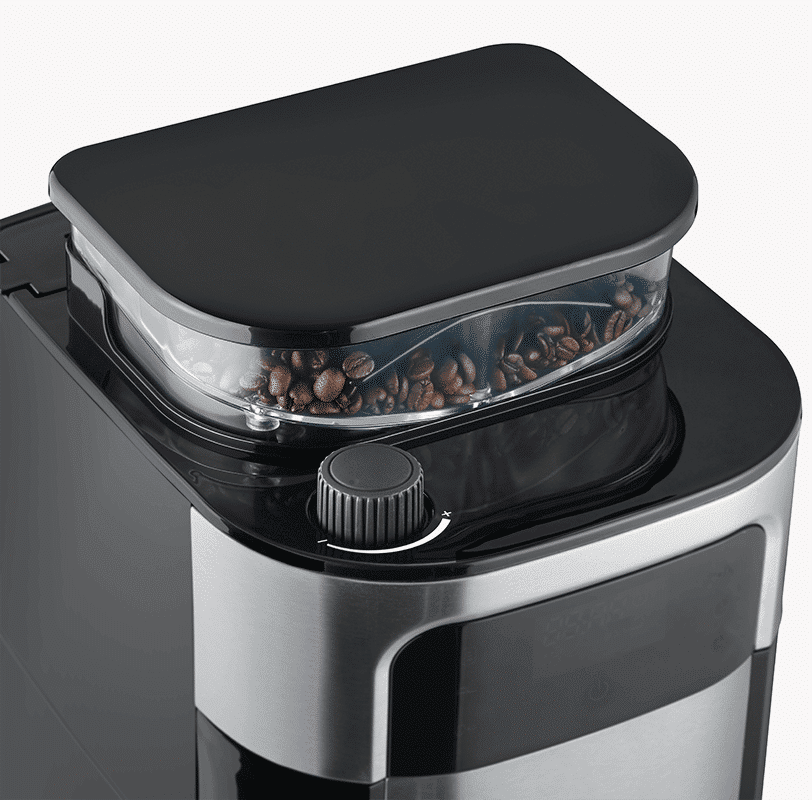 Cafetiera cu rasnita, Severin, S4813, 10 cani, inox