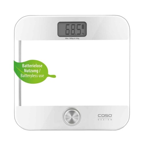 Cantar corporal de baie, Caso Germany, Body Energy Ecostyle, sticla securizata, inox