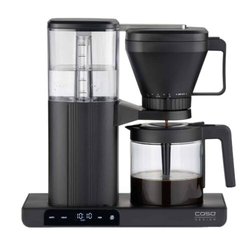 Cafetiera automata, Caso Germany, Aroma Sense, 10 cani, negru