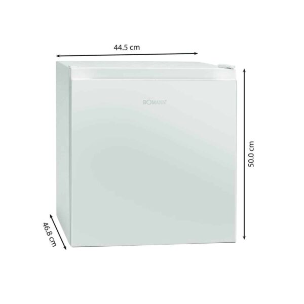 Mini frigider, Bomann, KB7245W, 45 litri, alb