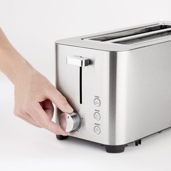 Prajitor de paine, Caso Germany, Classico T4, 4 felii, 1400 W, inox