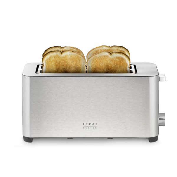 Prajitor de paine, Caso Germany, Classico T4, 4 felii, 1400 W, inox
