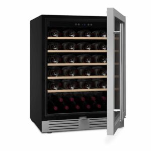 Racitor de vinuri, 51 sticle, LES PETITS CHAMPS, CAVCE51, inox