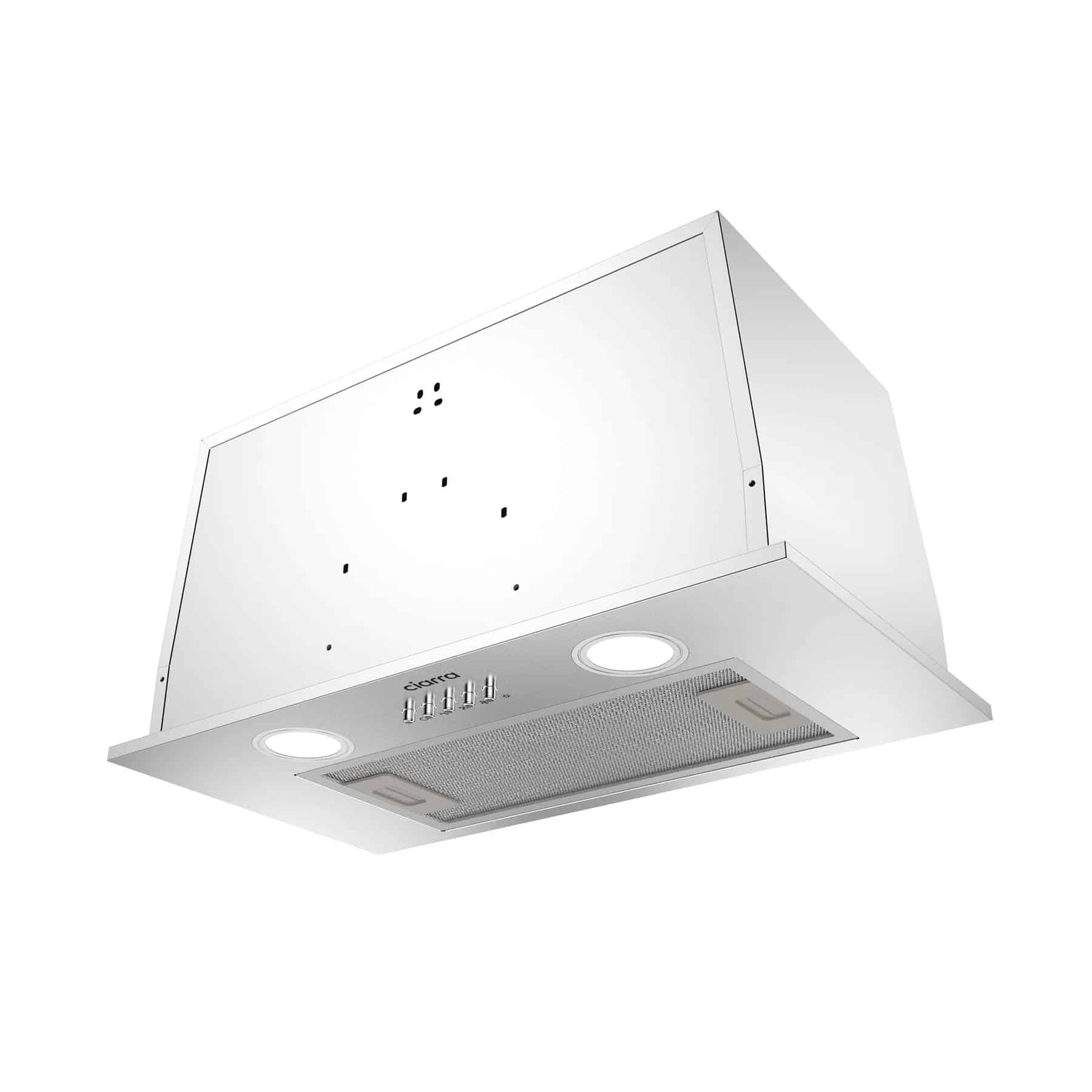 Hota incorporabila, Ciarra, CBCS5913-S, 600 m³/h, 52 cm, inox