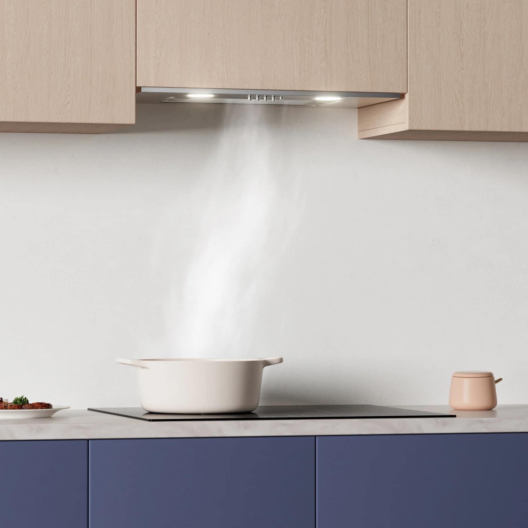 Hota incorporabila, Ciarra, CBCS5913-S, 600 m³/h, 52 cm, inox