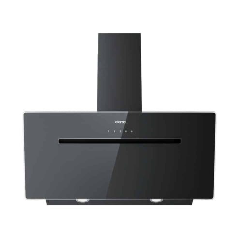 Hota decorativa, Ciarra, CBCB9736F-B, 650 m³/h, 90 cm, negru