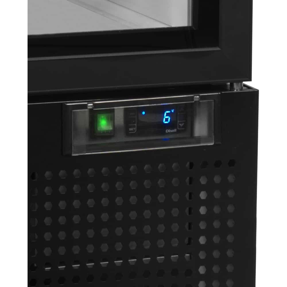 Vitrina frigorifica, TEFCOLD, NC2500G, 138 litri, alb