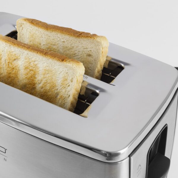 Prajitor de paine,, Caso Germany, Inox 2, 2 felii, 1050 W, inox
