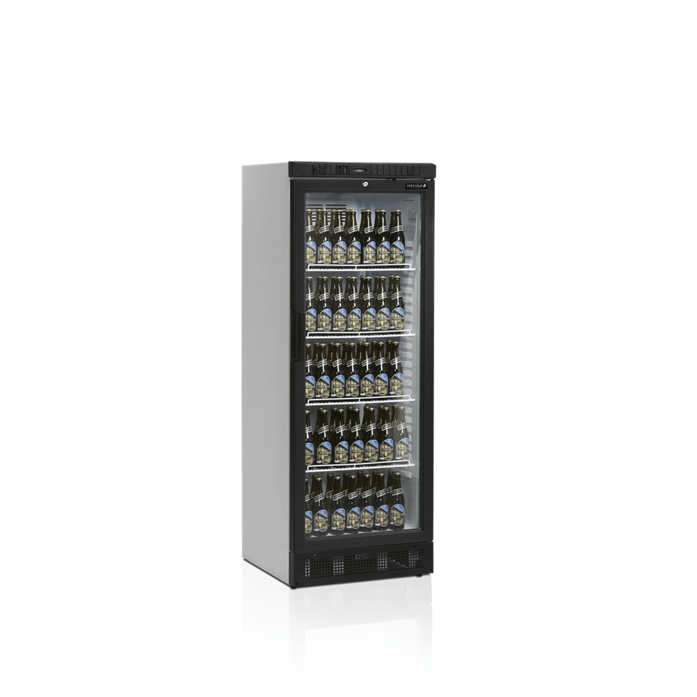 Vitrina frigorifica, TEFCOLD, SCU1280, 260 litri, inox