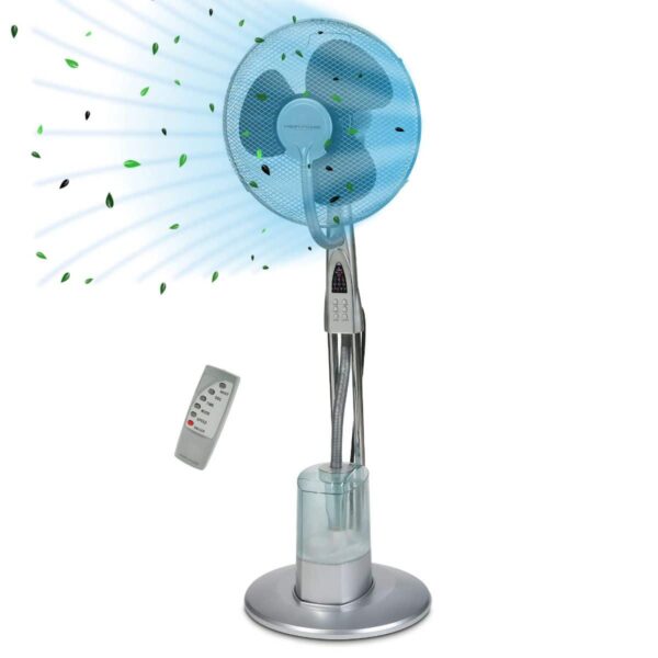 Ventilator camera vertical cu picior, Proficare, PC-VL3111LB, 40 cm, inox