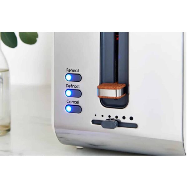 Prajitor de paine, Swan, Nordic, ST14610WHTNE, 2 felii, 900 W, alb
