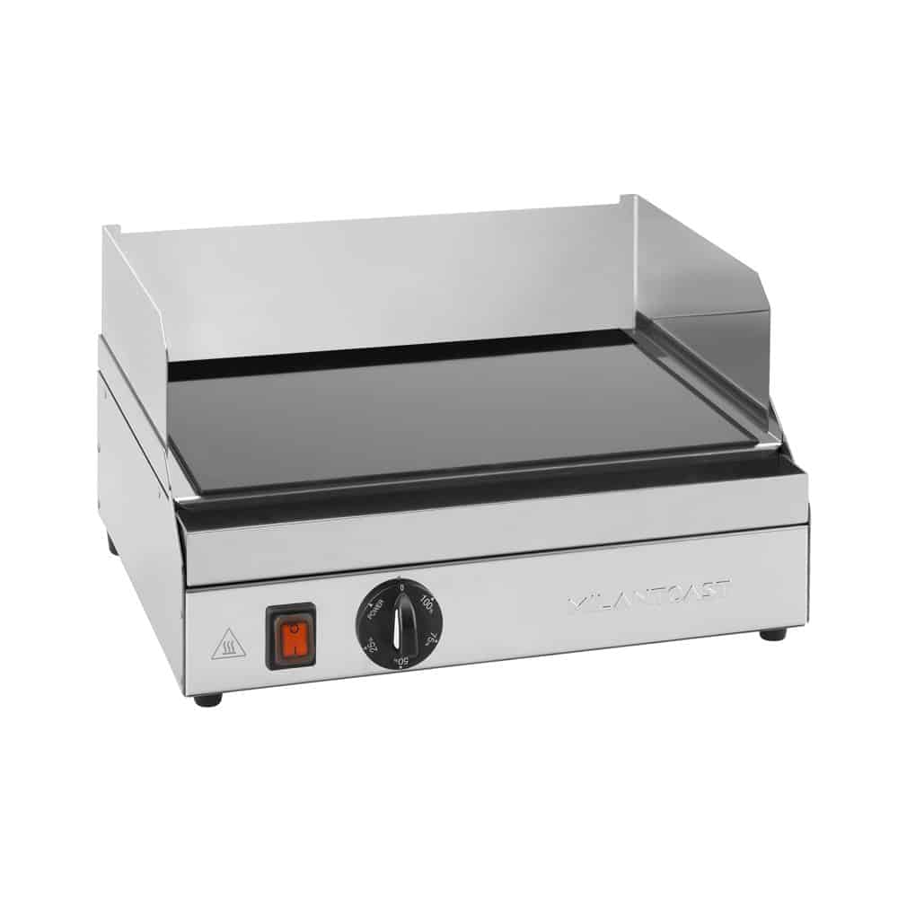 Gratar electric profesional, MILANTOAST, Electric Griddle BBQ, 1100 W, inox