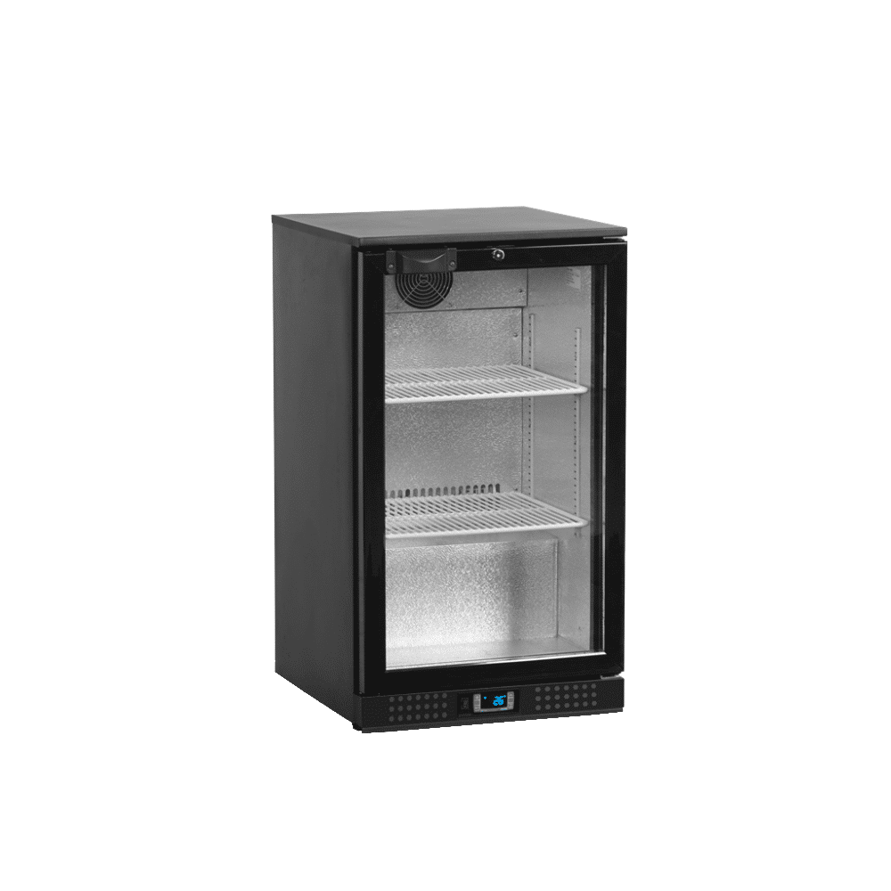 Vitrina frigorifica, TEFCOLD, DB106H, 92 litri, negru
