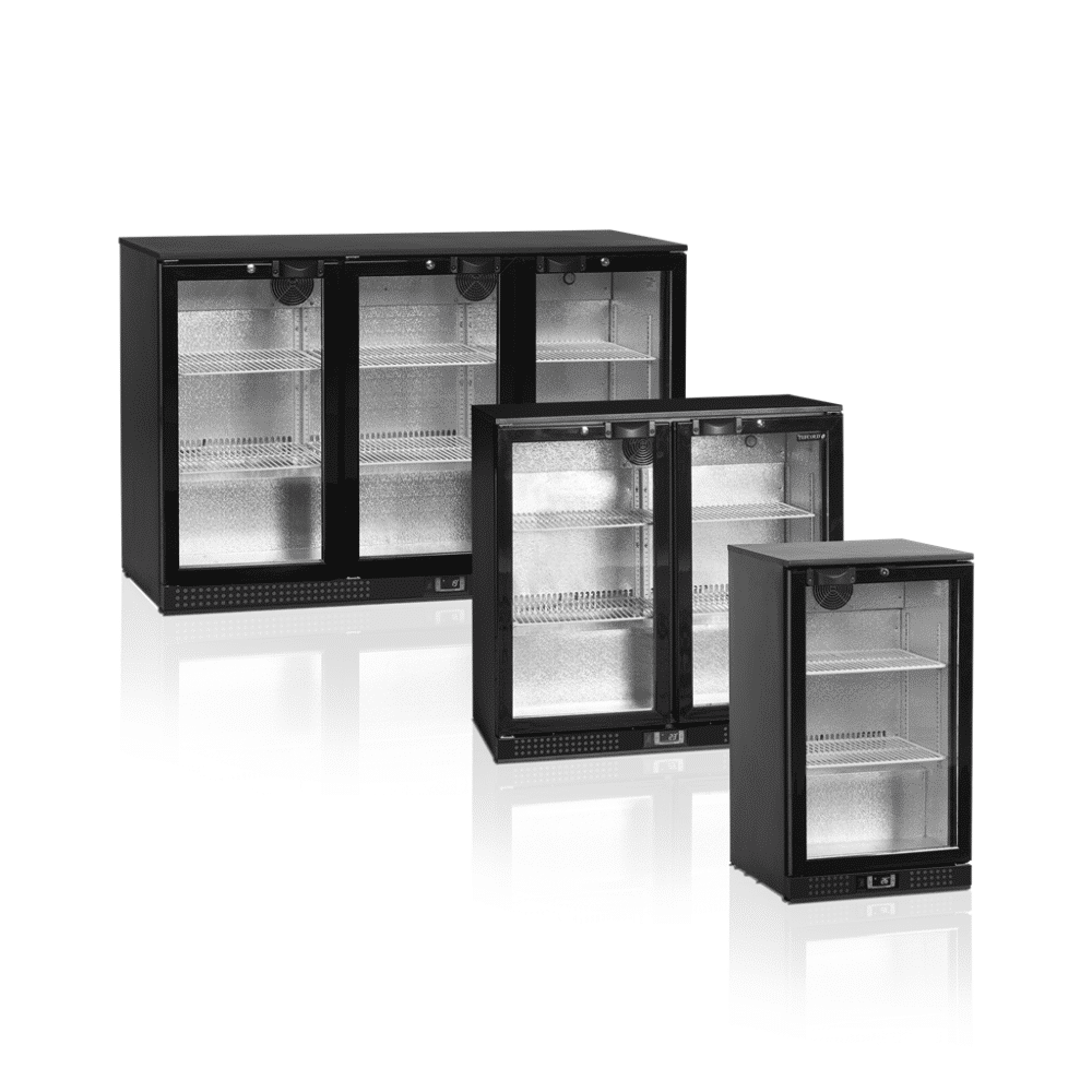Vitrina frigorifica, TEFCOLD, DB106H, 92 litri, negru