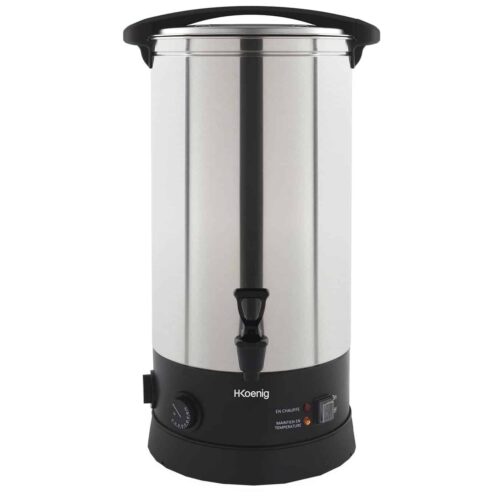 Percolator pentru bauturi fierbinti, H.Koenig, LEGI25, 25 litri, 2500 W, inox