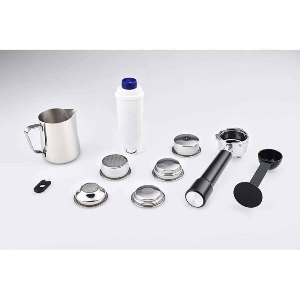 Espressor semiautomat cu rasnita, Solis, Grind&Infuse Compact, 220 g, inox
