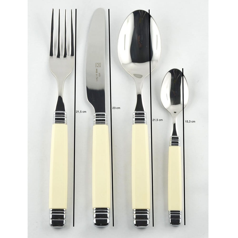 Set de tacamuri Rossini, Rivadossi Sandro, 6 persoane - 7824A11, negru