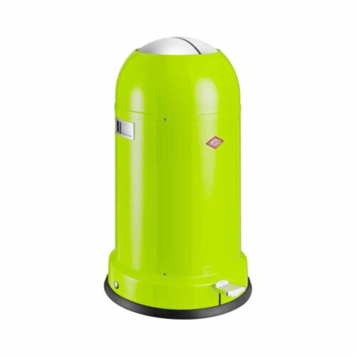 Cos de gunoi cu pedala, WESCO Germany, Kickmaster, 33 litri, 1 compartiment, verde lime