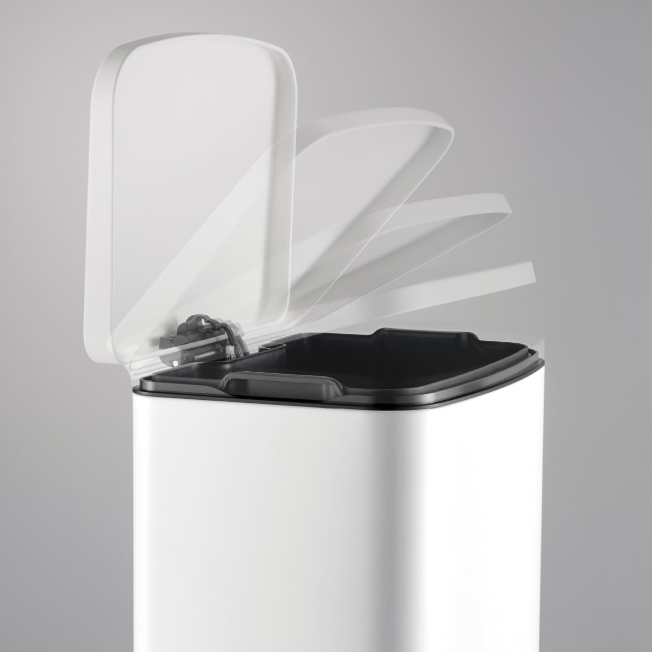 Cos de gunoi cu pedala, WESCO Germany, Towerkick, 40 litri, 1 compartiment, antracit