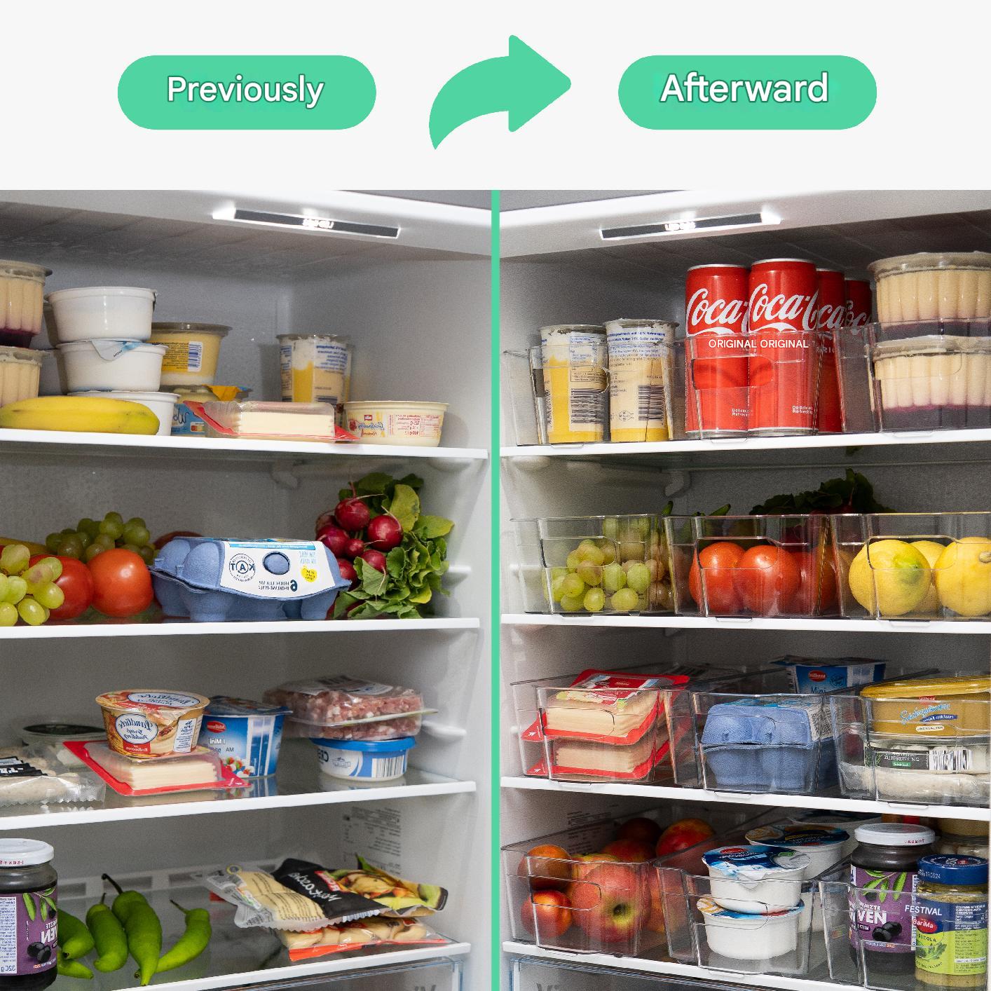 Set 3 cutii depozitare, Classbach, C-KO4022, 3x 4000 ml, transparent