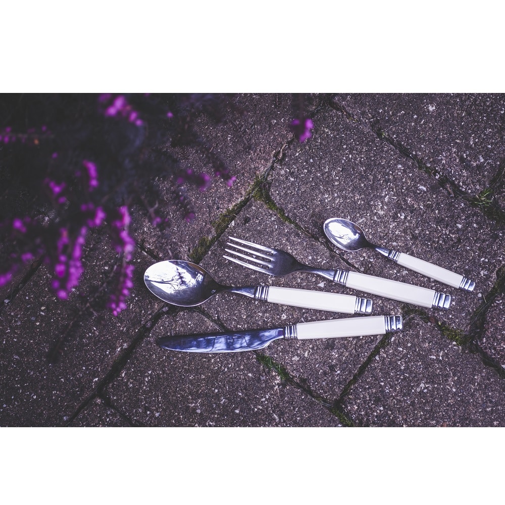 Set de tacamuri Rossini, Rivadossi Sandro, 6 persoane - 7824A12, ivoire