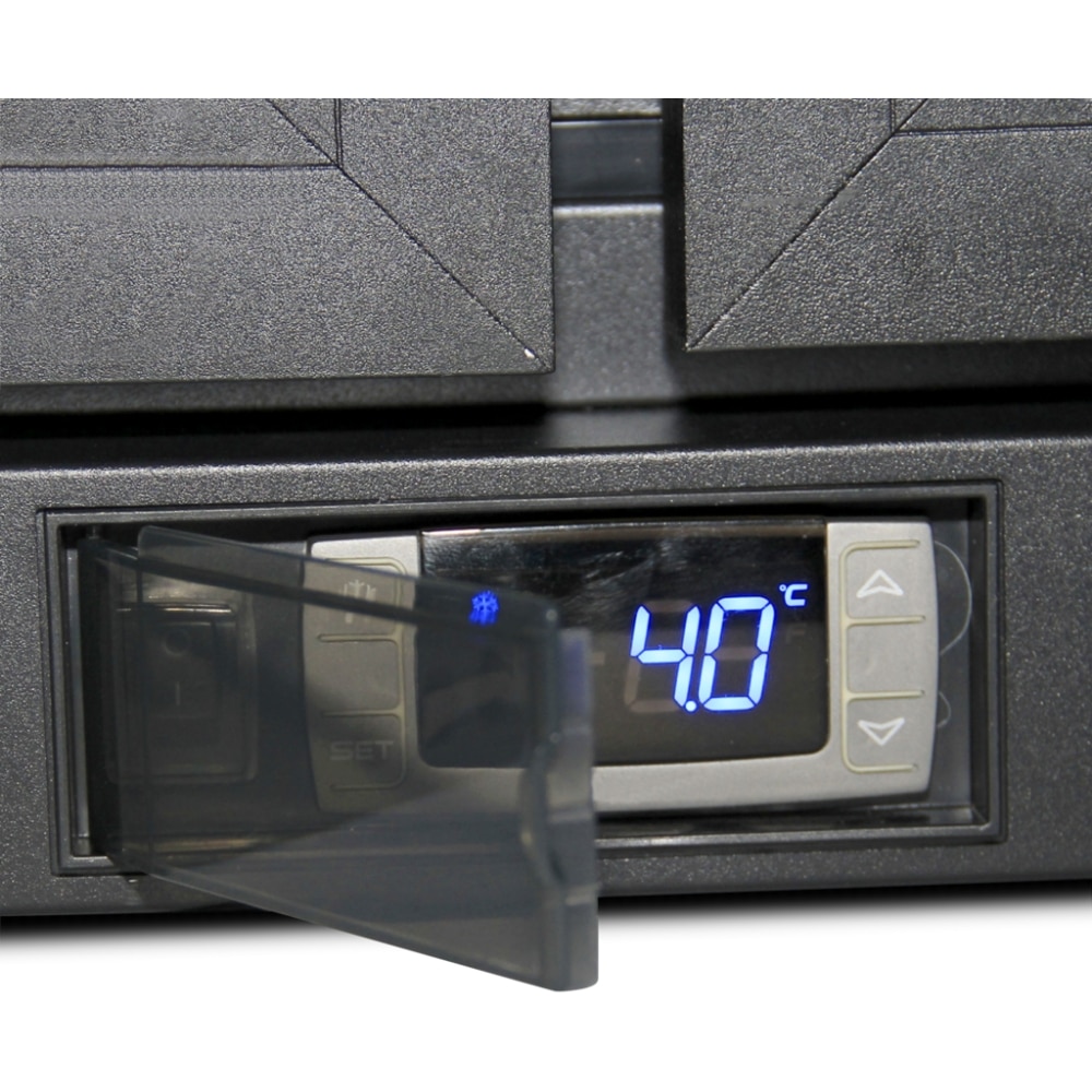 Vitrina frigorifica, TEFCOLD, DB106H, 92 litri, negru