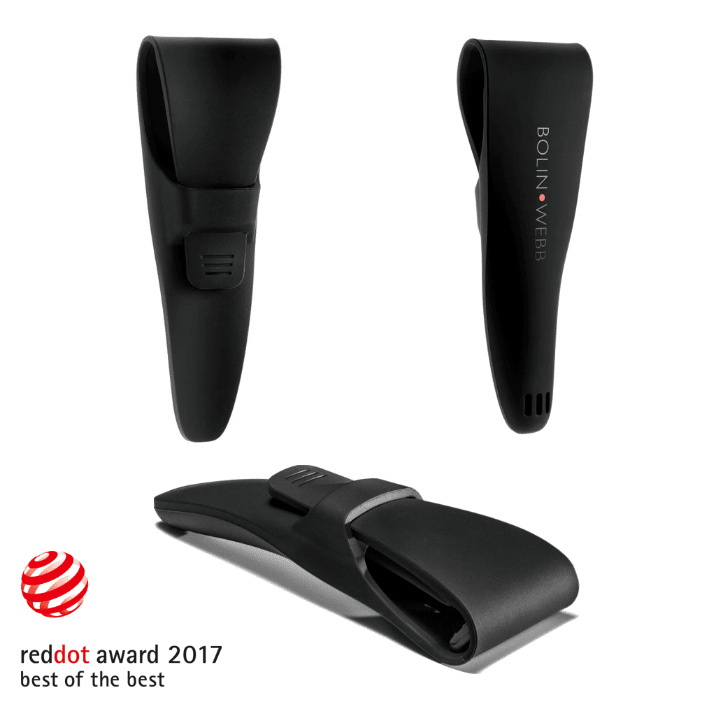 Set aparat de ras cu suport X1, Bolin Webb - Cooper Red