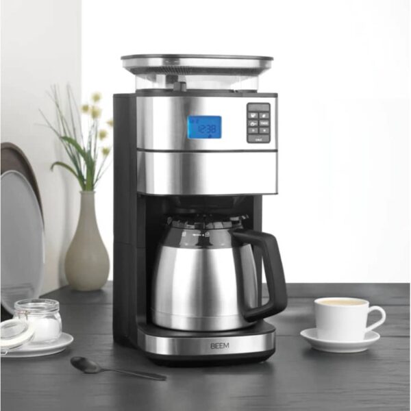 Cafetiera cu rasnita, BEEM, Fresh Aroma Perfect II, 10 cani, negru
