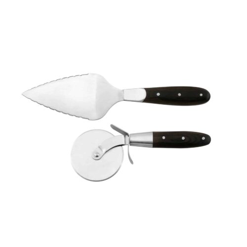 Set ustensile pentru pizza, Tony's keys, Legnoart - PS-1, wenge