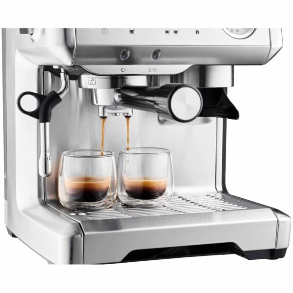 Espressor semiautomat cu rasnita, Solis, Grind&Infuse Compact, 220 g, inox