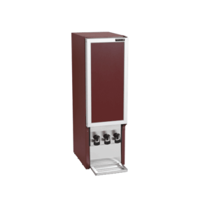 Dispenser de vin BIB, TEFCOLD, DKS95-3/10L, visiniu