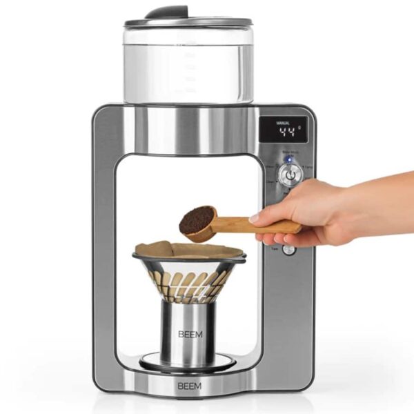 Cafetiera automata, BEEM, Pour Over Filter Coffee, 4 cani, inox