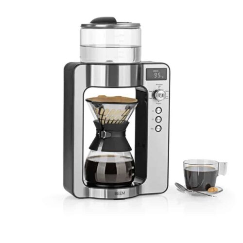 Cafetiera automata, BEEM, Pour Over Filter Coffee, 4 cani, inox