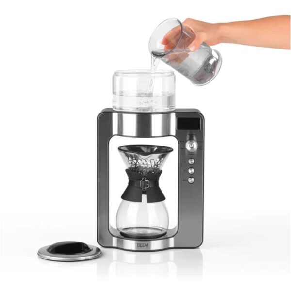 Cafetiera automata, BEEM, Pour Over Filter Coffee, 4 cani, inox