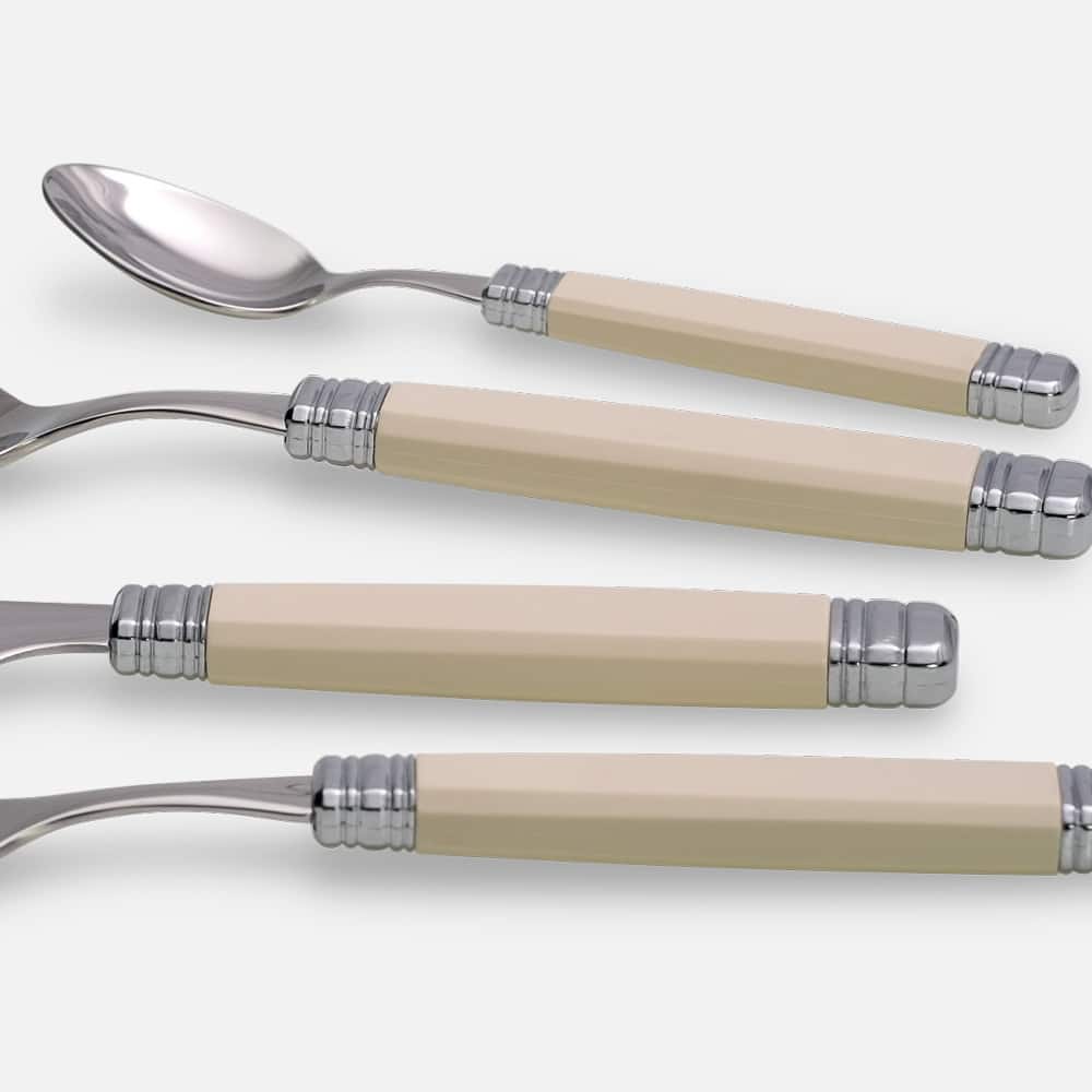 Set de tacamuri Rossini, Rivadossi Sandro, 6 persoane - 7824A12, ivoire