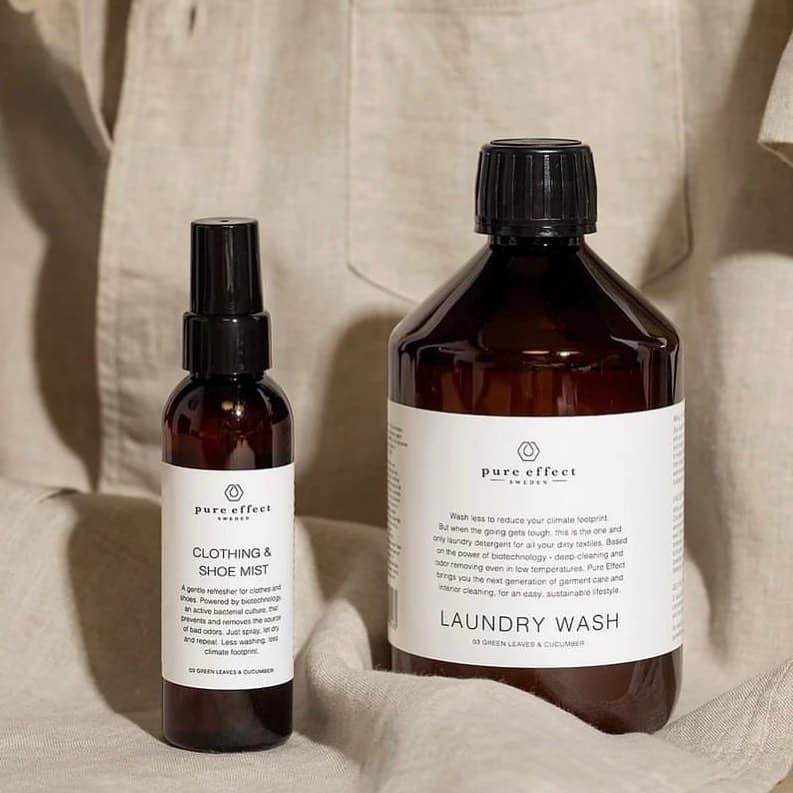 Detergent lichid concentrat de rufe Laundry Wash, Pure Effect Sweden - 1000109, 500 ml