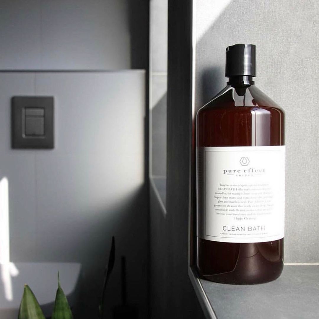 Solutie pentru curatare baie si toaleta Clean Bath, Pure Effect - 1000056, 1000 ml