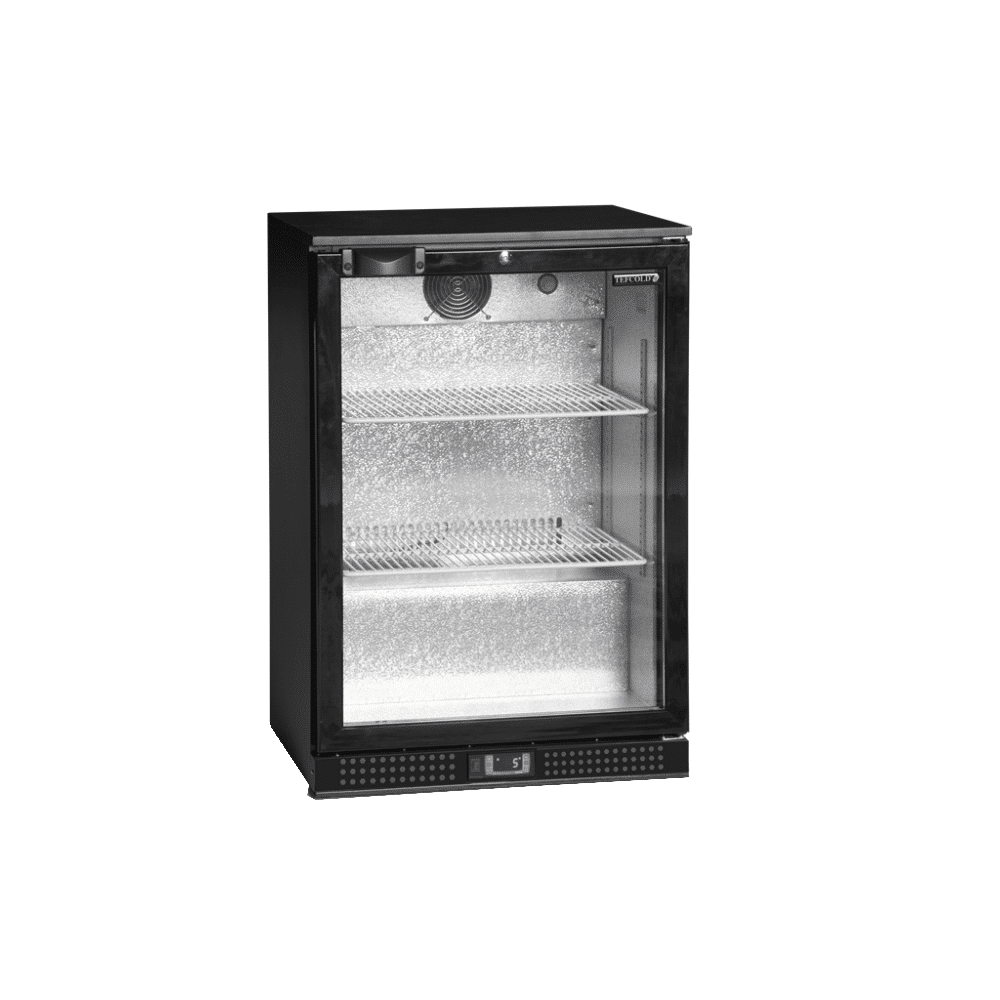 Vitrina frigorifica, TEFCOLD, DB126H, 115 litri, negru