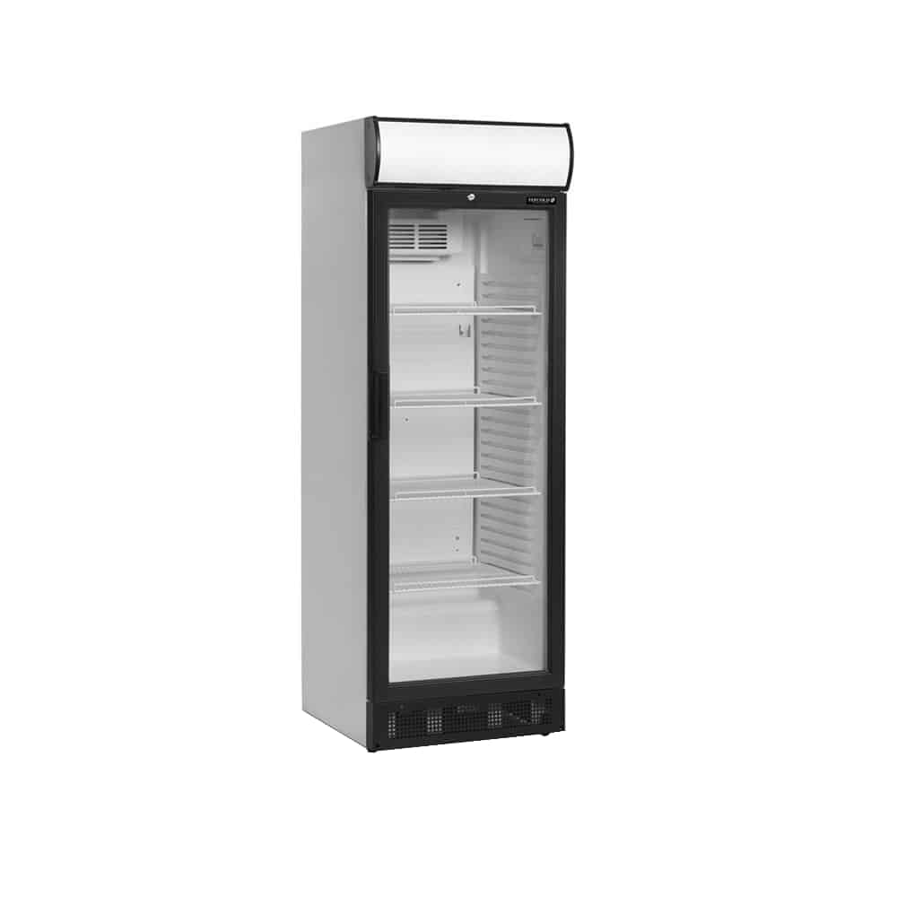 Vitrina frigorifica, TEFCOLD, SCU1280CP, 260 litri, negru