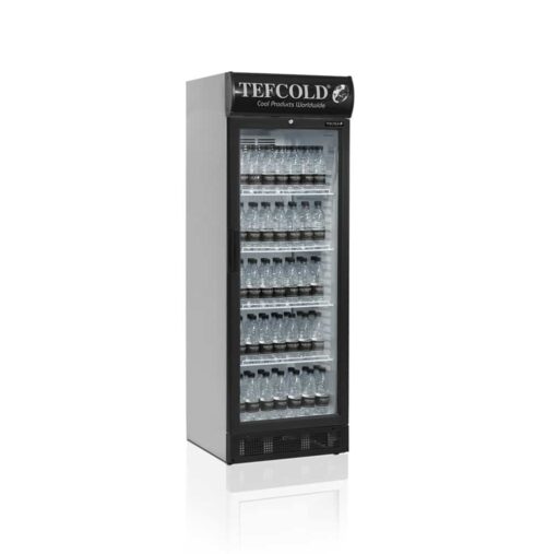 Vitrina frigorifica, TEFCOLD, SCU1280CP, 260 litri, negru