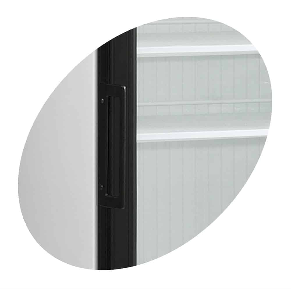 Vitrina frigorifica, TEFCOLD, SCU1280CP, 260 litri, negru