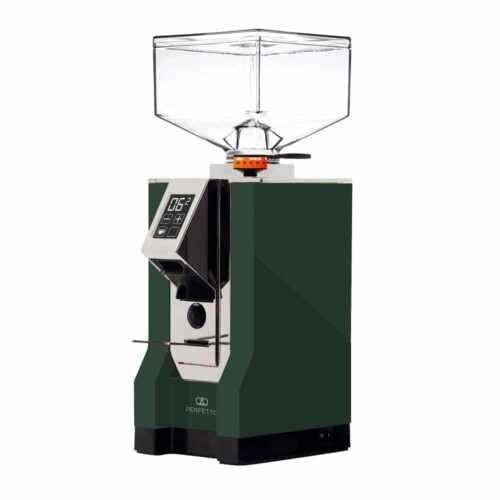 Rasnita profesionala de cafea, Eureka, Mignon, Perfetto, 300 g, verde inchis