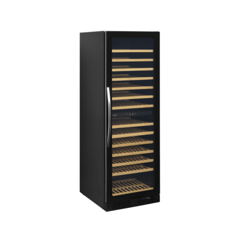 Racitor de vin frameless, TEFCOLD - TFW400-2F, negru