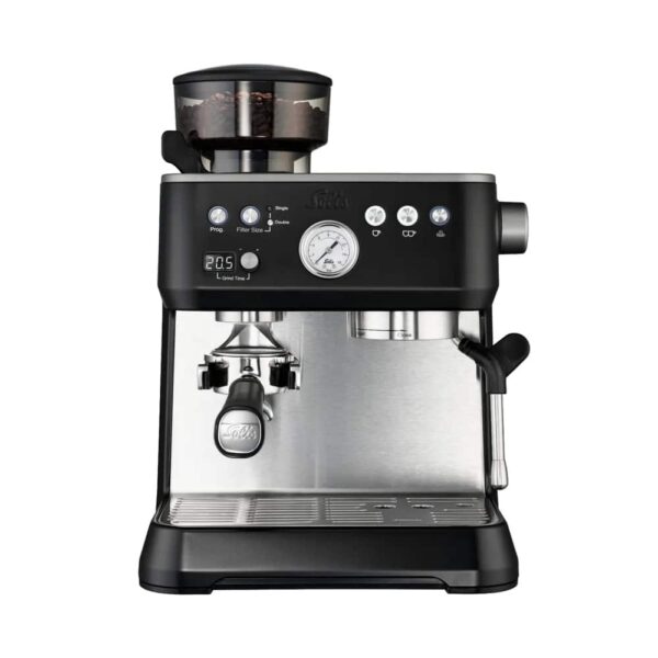 Espressor semiautomat cu rasnita, Solis, Grind&Infuse Perfetta, 250 g, negru